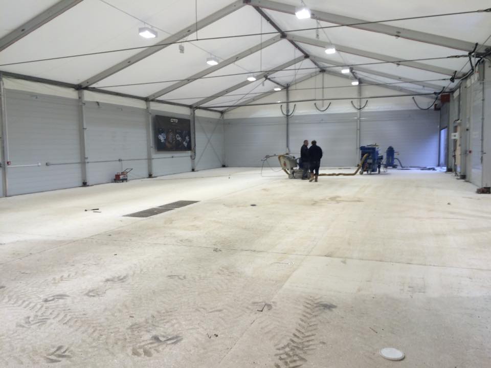 Car park preparation complete