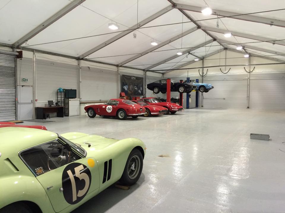 Finished car workshop